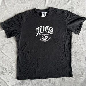 Adidas Black Short Sleeve Tee